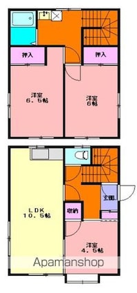 ブランデスポワール才天[3LDK/72m2]の間取図