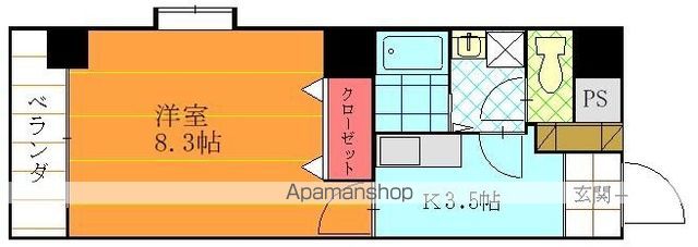 ブルーランド本町の間取り写真