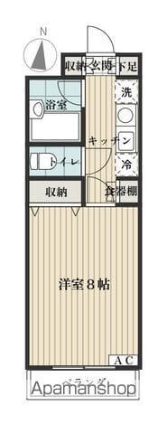 ZINハイツの間取り写真