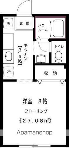 ジュネスIIの間取り写真
