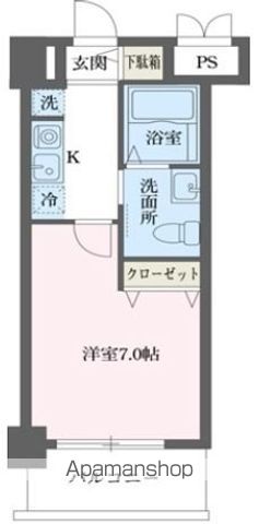 LASANTE立川の間取り写真