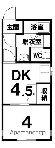 サンシャイン223の間取り写真
