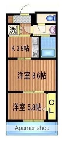 ライトコート四谷の間取り写真