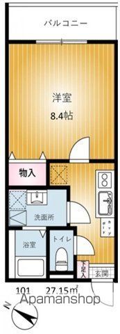 REVENE小倉の間取り写真