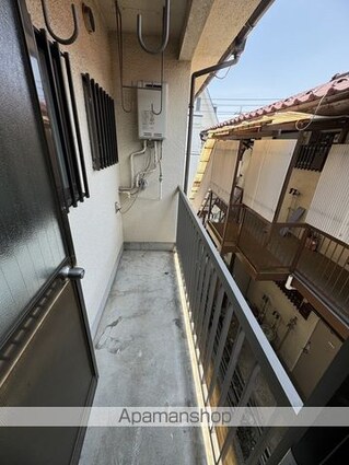 ミルキーハウス[1R/19m2]のバルコニー