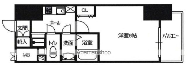 エステムコート心斎橋CENTRALの間取り写真