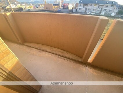 ハートフルアヴァンツァーレ．[2LDK/60m2]のバルコニー