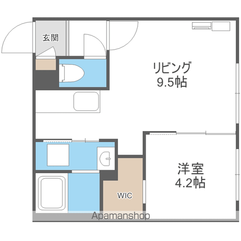 BELL COURT発寒南の間取り写真