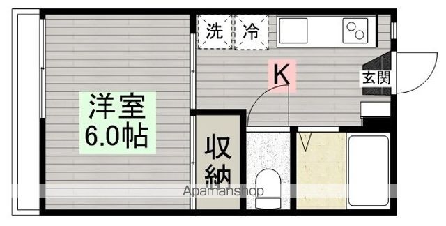 コーポサワダの間取り写真