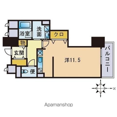 アルフォート天神の間取り写真