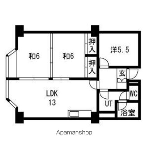 カルチェド札幌の間取り写真