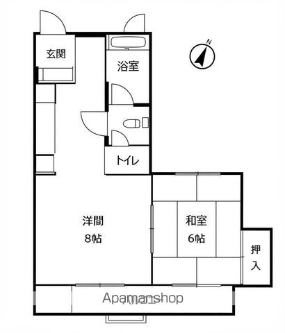KSマンション薬院の間取り写真