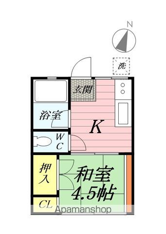 ハイム青山の間取り写真
