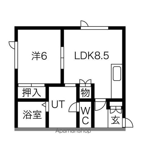 ECOA本町IIIの間取り写真