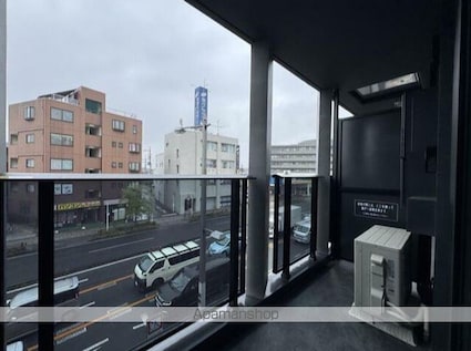 ｔｈｅ　ｔｒｉａｓ　ｋａｓｈｉｗａ[1K/20.2m2]のバルコニー
