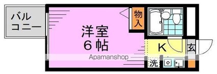 ユーレジデンス高円寺[1K/16.25m2]の間取図