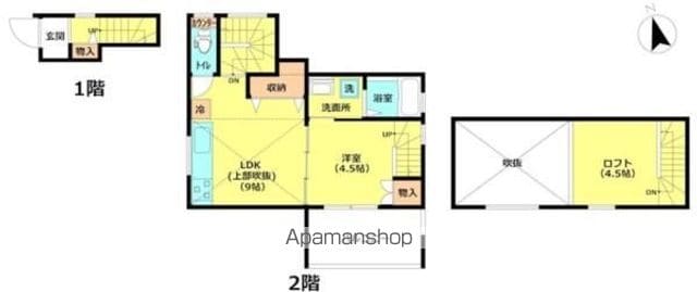 成田西2丁目賃貸併用住宅の間取り写真