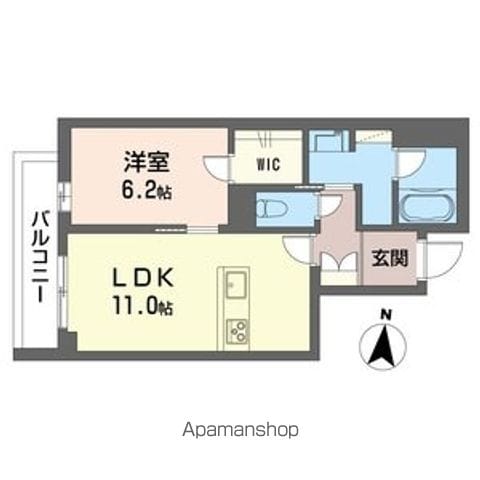 クレストタウン常盤の間取り写真