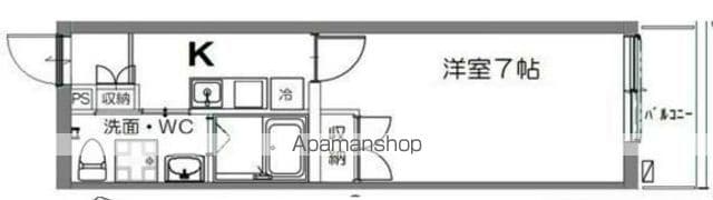 板橋区徳丸のマンションの間取り