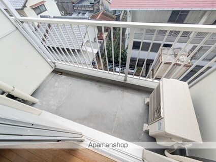 コーポヤマキ　Ｂ棟[1K/17.55m2]のバルコニー