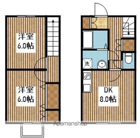 グレイン手島Aの間取り写真