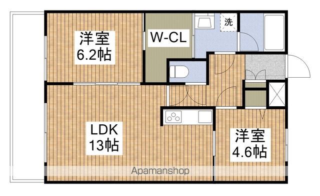KOKOMO天神尾の間取り写真