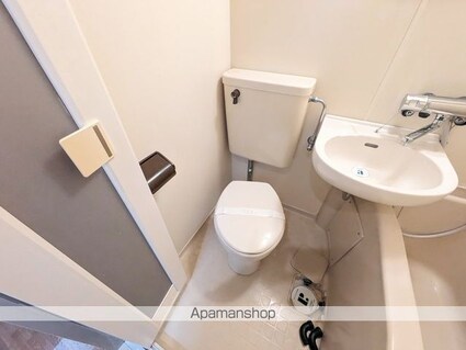 コーポヤマキ　Ｂ棟[1K/17.55m2]のトイレ