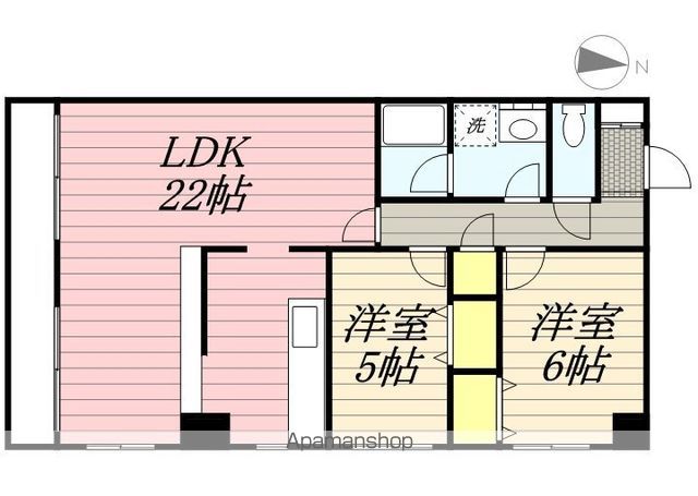 アルシェ柏の間取り