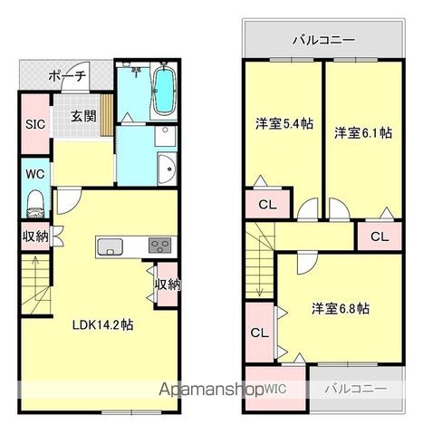 AG REGA東園田の間取り写真