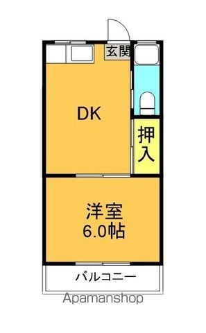 下山マンションA棟の間取り写真