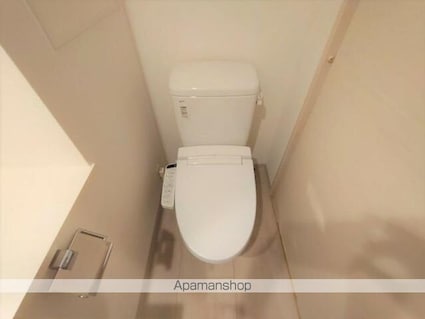 東京都中野区南台５丁目[1K/21.35m2]のトイレ