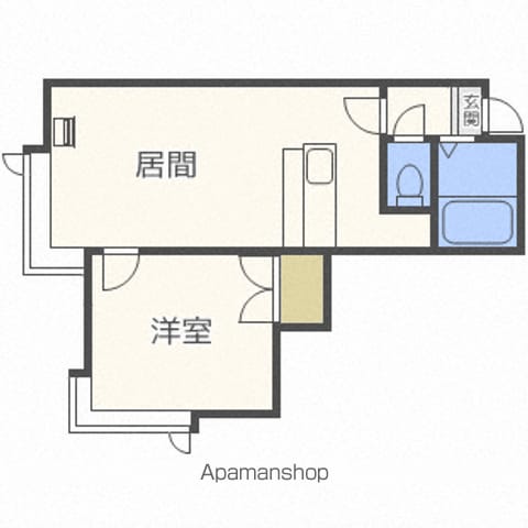 シャトーメロンの間取り写真