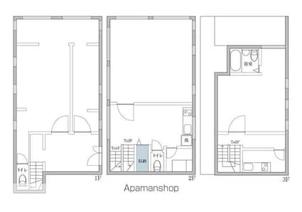 神宮前五丁目戸建[3LDK/168.08m2]の間取図