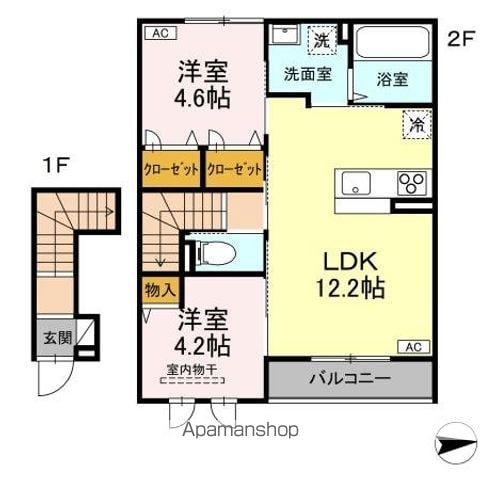 COT NEROの間取り写真