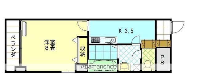 ブルーランド本町の間取り写真
