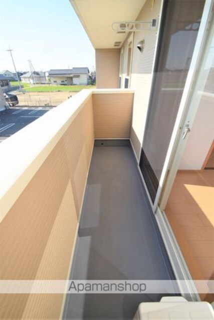 サニーハイツ・キド　Ⅱ[2LDK/54.85m2]のバルコニー