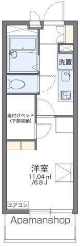 レオパレス幕張町LA1の間取り写真