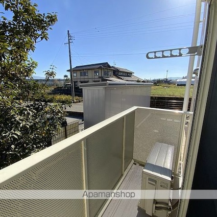 ラポール松澤Ｂ[1LDK/46.37m2]のバルコニー