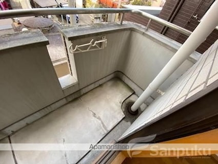 グリーンハイツＭＩＣＨＩ２[1K/23.7m2]のバルコニー