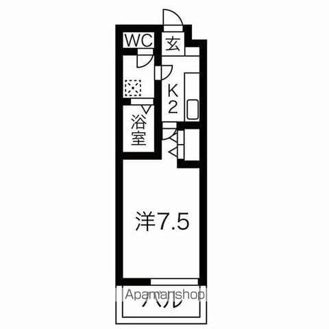 ルシエル吹上の間取り写真