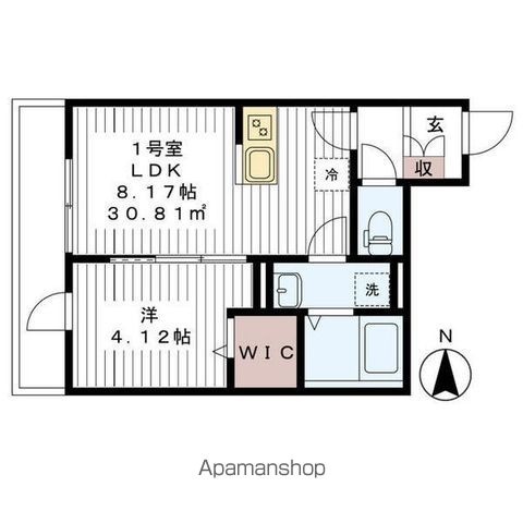 ＡＪ南柏ＷＥＳＴⅠの間取り