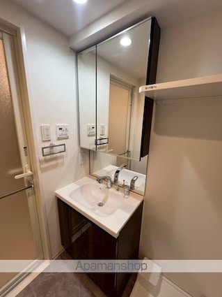 東京都中野区江原町２丁目[1K/25.52m2]の洗面所