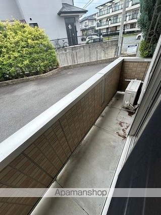 滋賀県大津市大萱７丁目[2LDK/58.18m2]のバルコニー