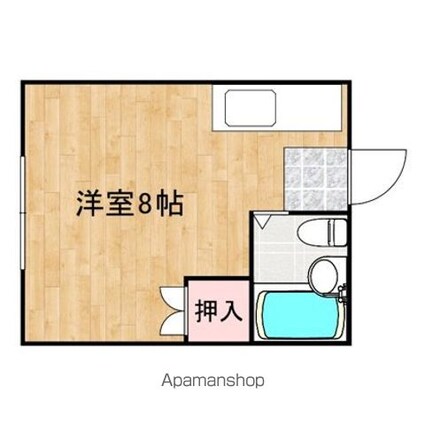 ハイツ・ジュネス[1R/17.47m2]の間取図