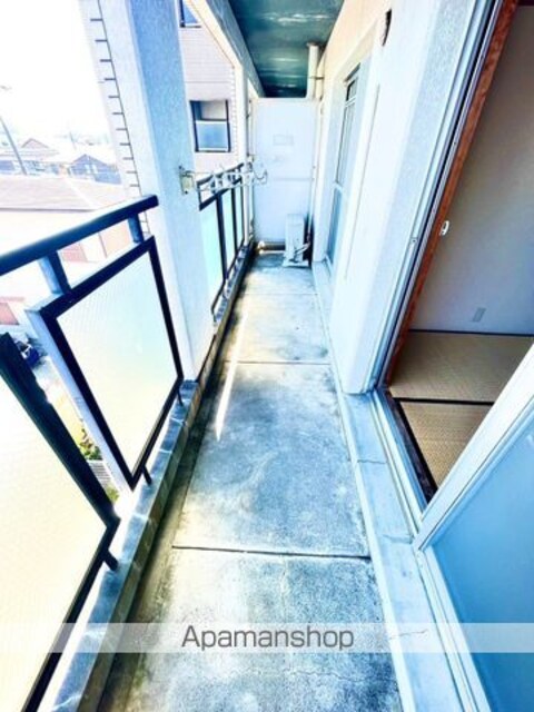 和歌山県和歌山市新中島[3DK/56.55m2]のバルコニー
