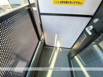 イーストン榴岡[1K/25.05m2]のバルコニー