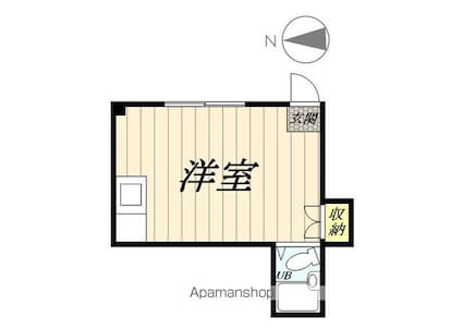 埼玉県吉川市大字保[1R/15m2]の間取図
