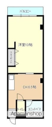 スドウビル[1DK/38.88m2]の間取図