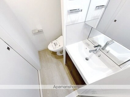 アジールコート松濤[1DK/25.7m2]の洗面所