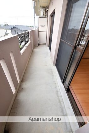 プリムヴェールＡ棟[2LDK/55.51m2]のバルコニー